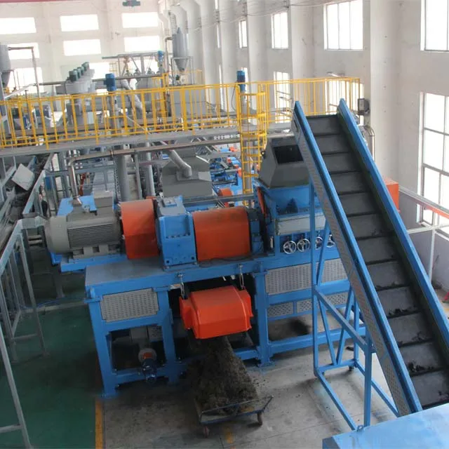 
Rasper rubber raw material cutting mulch machine 
