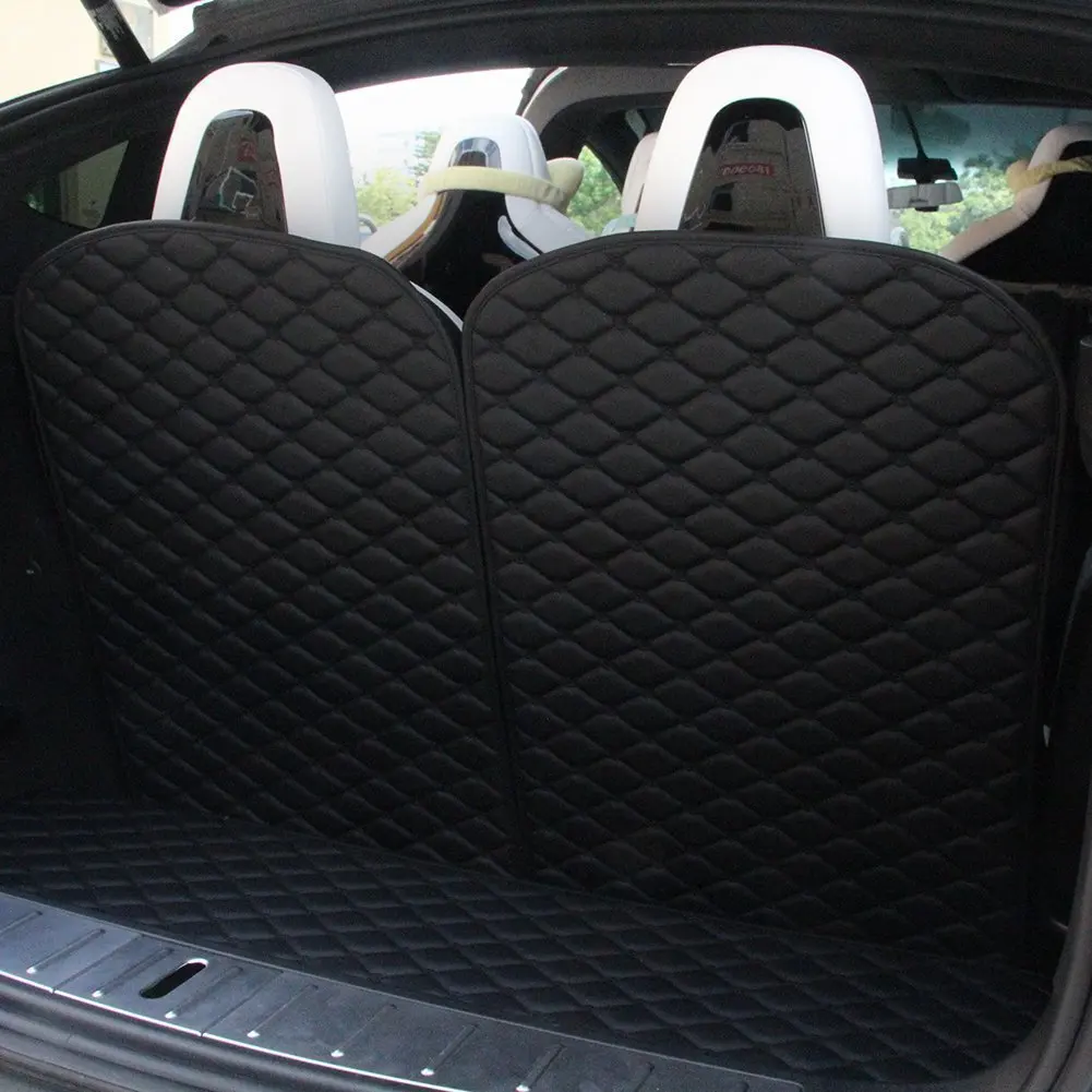 Buy Topfit Front And Rear Trunk Mat And 3rd Row Seat Back