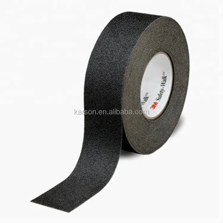 

Black 610 Safety walk Anti slip tape to resist slipping & falling, Black,2IN x 18.2M Per 1roll