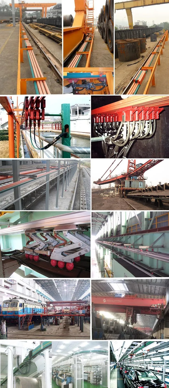 March 680A-2900A low price Aluminum copperhead busbar for crane
