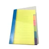Slef-adhesive Fluorescent sticky notes memo notebook with index