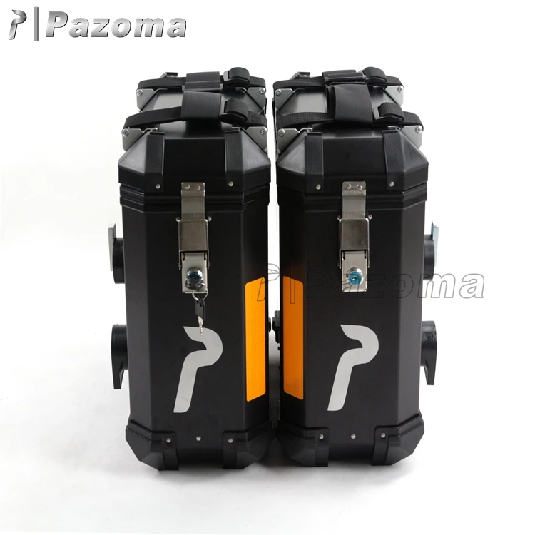 

Pazoma High Quality Aluminum Black Motorcycle Side Box For Superbike Street Bike