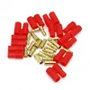 HXT 3.5mm Gold Bullet Banana Connector Plug With Protective Sleeve For ESC Battery Motor