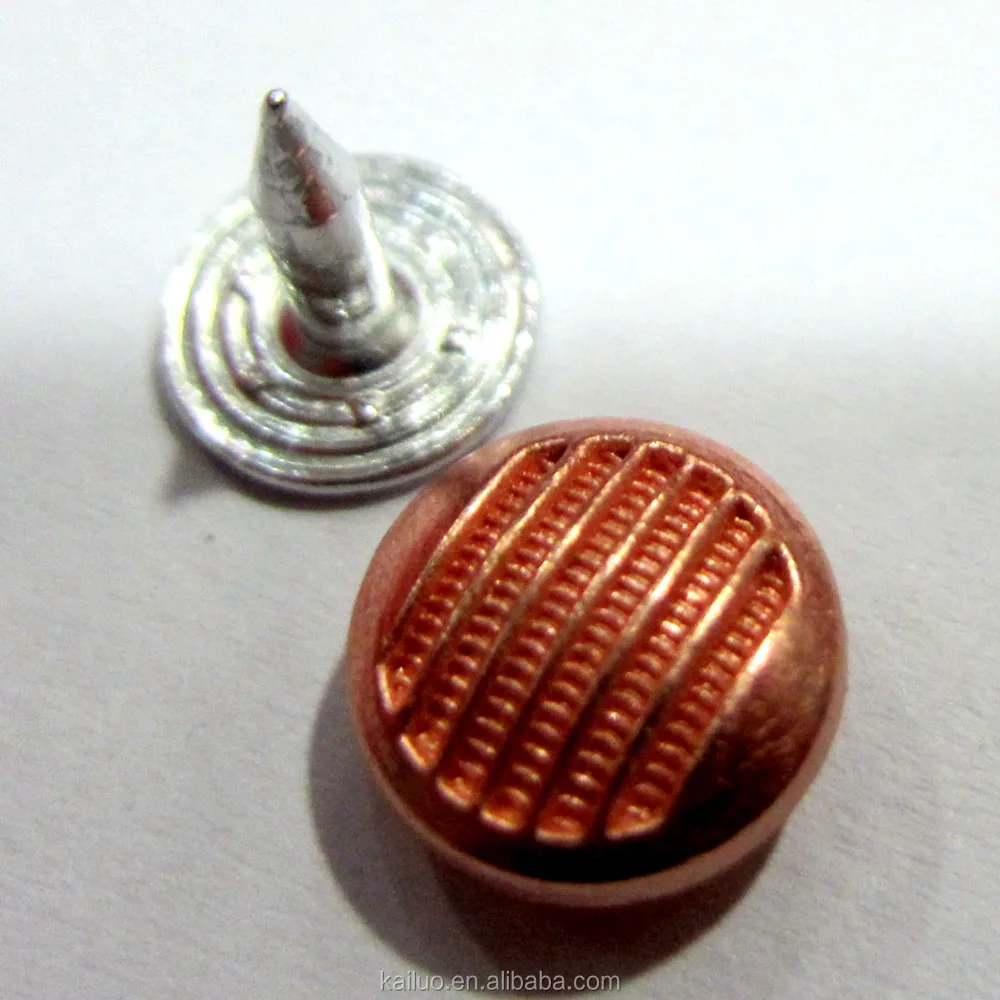 bright copper color rivet for jeans/popular in american market
