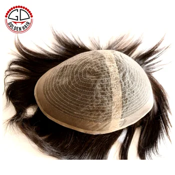 Mens Hair Piece European Human Hairpiece Toupee For Men Buy