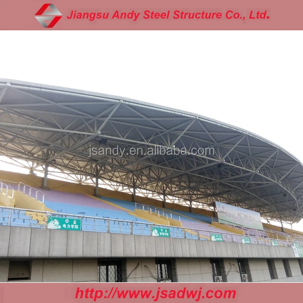 Prefabricated Light Steel Space Frame Sports Hall Construction