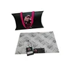 2019 Popular Customized Bundle Wrap Pillow Box With Ribbon Handle for hair