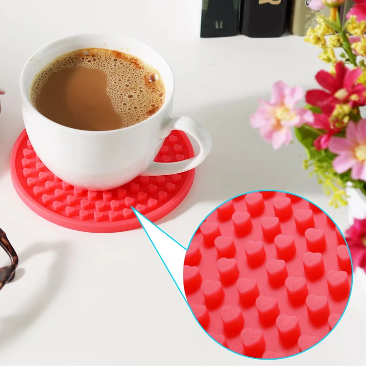 Wholesale Custom Logo Cup Coaster Rubber For Drink Buy 3d Custom