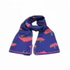 China Wholesale Ladies 100 Pure Silk Twill Large Custom Printed Scarves