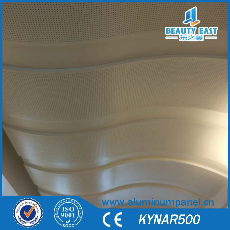 Lightweight 4'x4' 4'x8' Aluminum Perforated/Plain Ceiling Panels