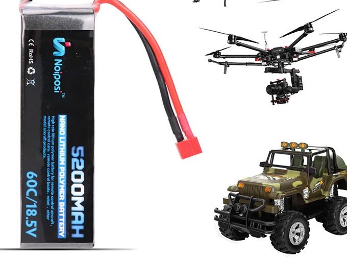 High Crating 7.4v 11.1v 14.8v 18.5v 22.2v 5200mah Sky King Lipo