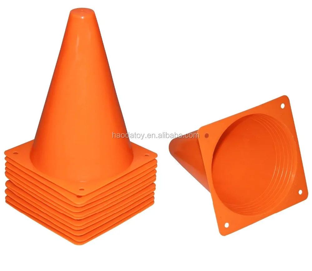 Plastic Sport Training Road Safety Cones Kids Mini Foldable Traffic