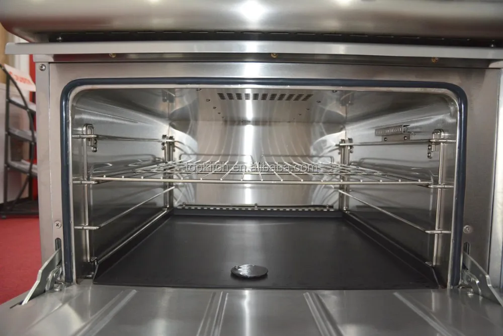 
Commercial Kitchen Using Good Finishing Stainless Steel Gas Cooking Range 