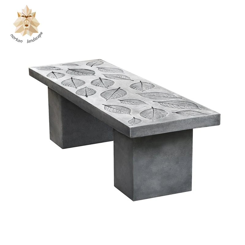 Leaf Design Park Used Stone Bench For Sale Ntmta 043y Buy Marble