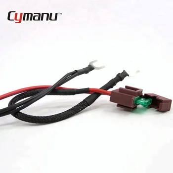 Auto Relay Holder Fuse Box Black Red Wire Harness - Buy ... molex fuse box 