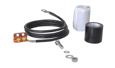 high quality Cell Site Copper Grounding Kit For 1/2 7/8 Coaxial Cable RF 7/8 coaxial cable Feeder Cable