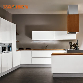 Plywood Carcass 100% L Shape Modern Kitchen Cabinets - Buy Plywood