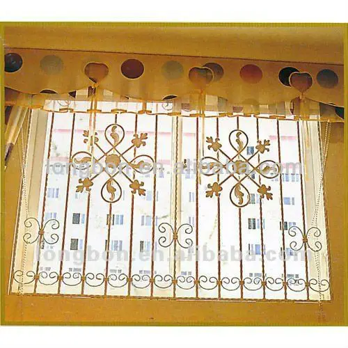 Topselling wrought iron decorative window guards, View wrought iron