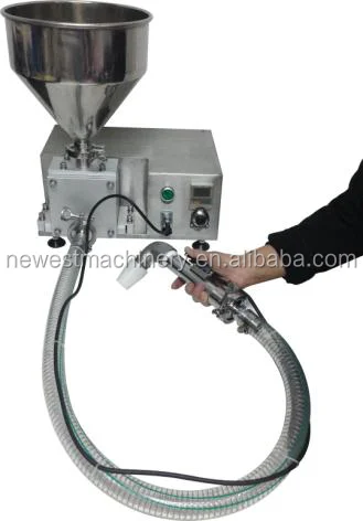 New product10-200g Automatic Bread Filling injecting cream machine/cup cake filling machine