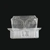 Clear plastic cake food packaging box