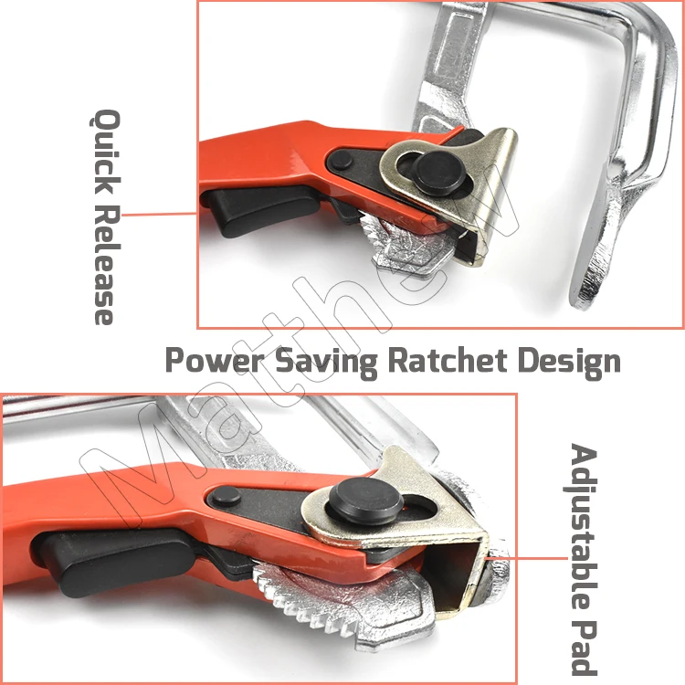 Heavy Duty Quick Release Ratcheting Lever F Clamp For Welding Buy