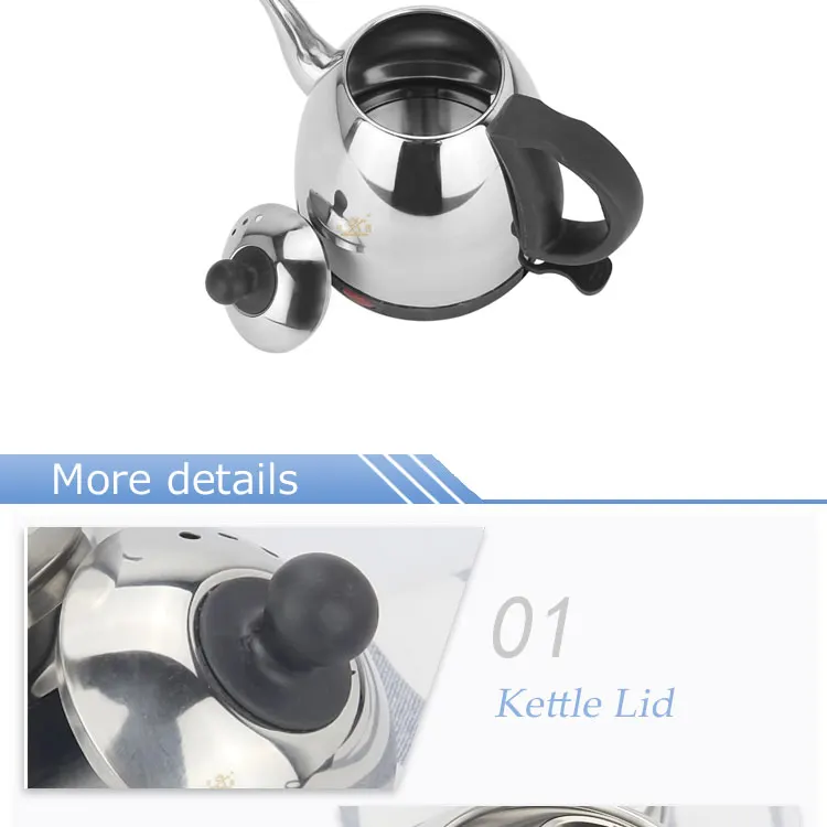 Professional Factory Stainless Steel Electric Water Kettle Milk Boiler