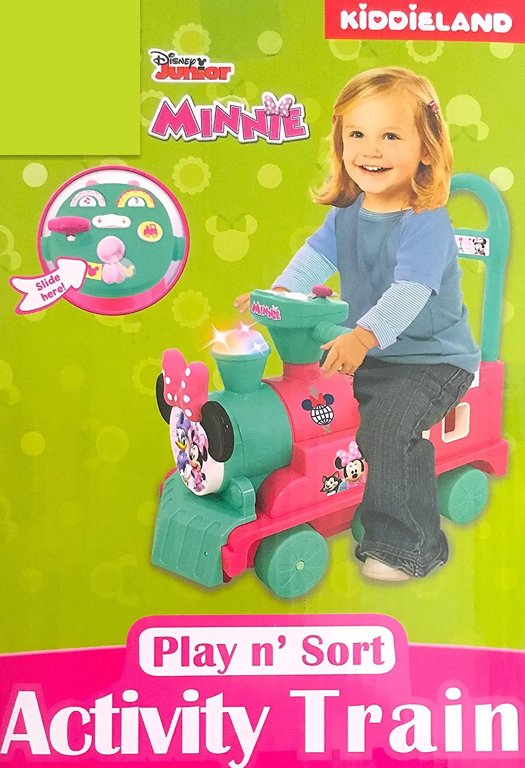 minnie mouse toy train