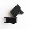 wholesale hot sale plastic black connectors plastic blocking accessories for windows