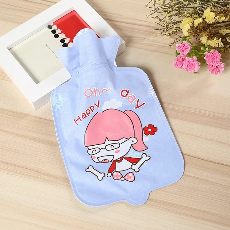 
Customized High Quality PVC Mini Cute Cartoon Hot Water Bag/ Bottle 