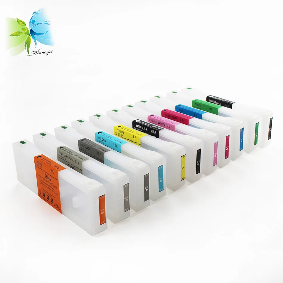 Refill Ink Cartridge With Chip For Epson Surecolor P6000 P8000 Printer