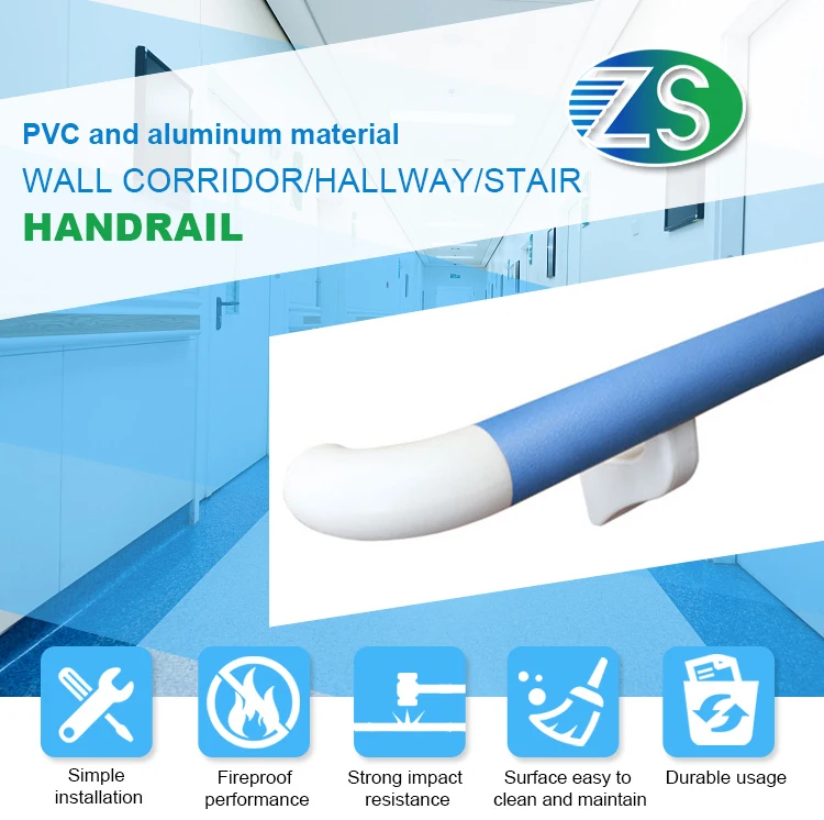 Aluminum Handrail Pvc Stair Handrail Plastic Cover Buy Pvc Stair