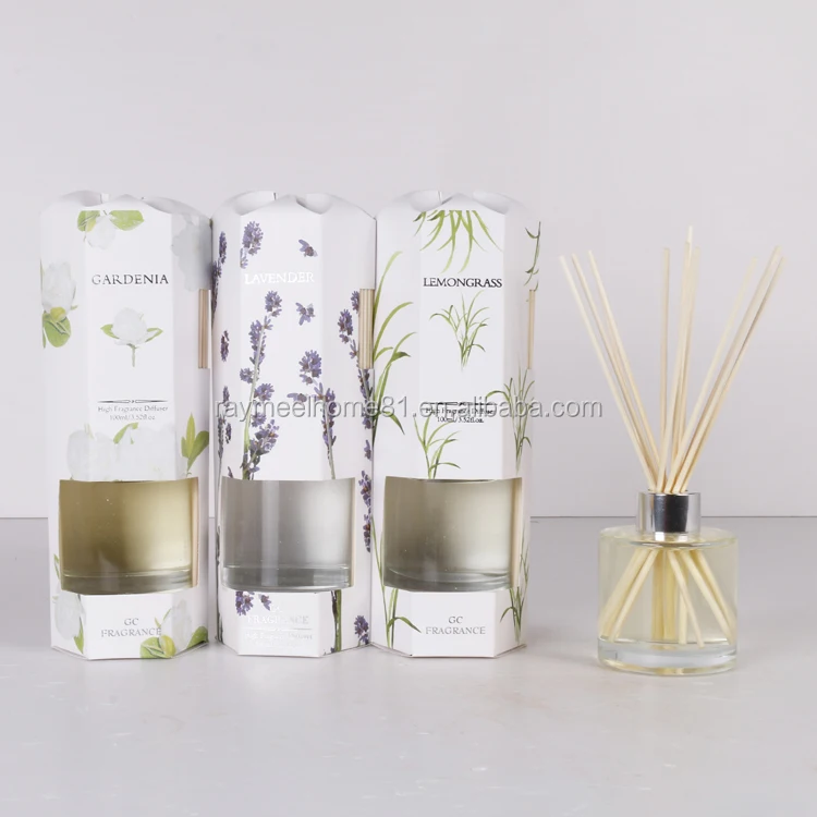 

100ml wholesale glass bottle reed stick diffuser set