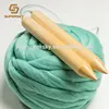 M212 Undyed Natural Merino Combed Top Wool Roving Spinning Felting fiber bulky roving