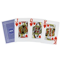 

Promotion Pvc Logo Both Side Printed Deck Custom Printing One Game Card Playing Cards Souvenir