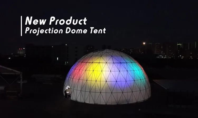 Big Economic Geodesic Dome Canopy Tent for Product Promotion