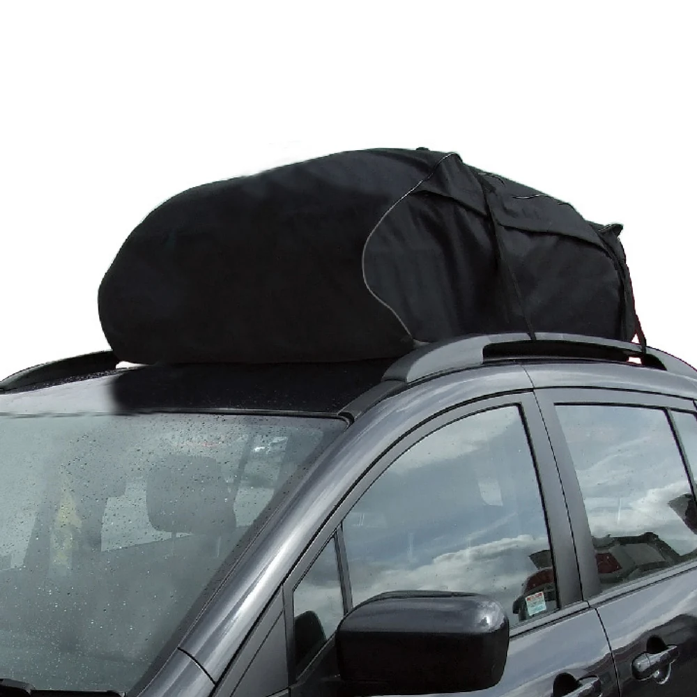T20656 Car Style Roof Top Bag Rack Cargo Carrier Luggage Storage Travel Waterproof Touring Suv Van For Cars