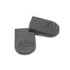 New Product Garment Accessories Custom Black Brand Logo Genuine Leather Patch Label For Clothing/Jeans/Handbags Tag