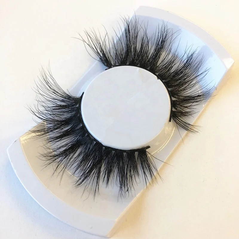 

Hot selling 25mm 3D Mink Eyelashes 25MM Full Mink Eyelash Maynice Dramatic Mink Eyelashes, Black