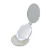 pocket mirror foldable / portable mirror magnification 10x / led light purse size mirror compact