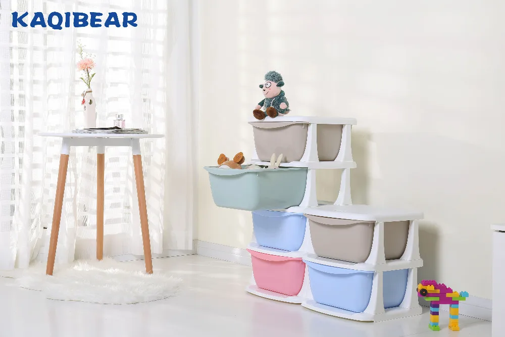 
Free Sample Accept Customize Bathroom Kitchen Toy Storage Box Drawer Cabinet Kids Baby Child Plastic 5 Drawers Clothes Cabinet 