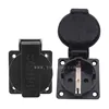 ip44 waterproof socket Germany power socket with round cover electrical material china