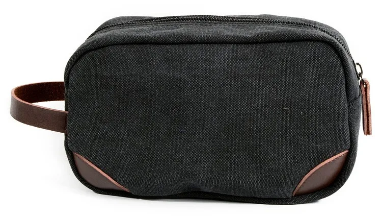 mens toiletry bag canvas