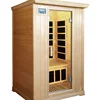 Solid wood material far infrared carbon heater room sauna