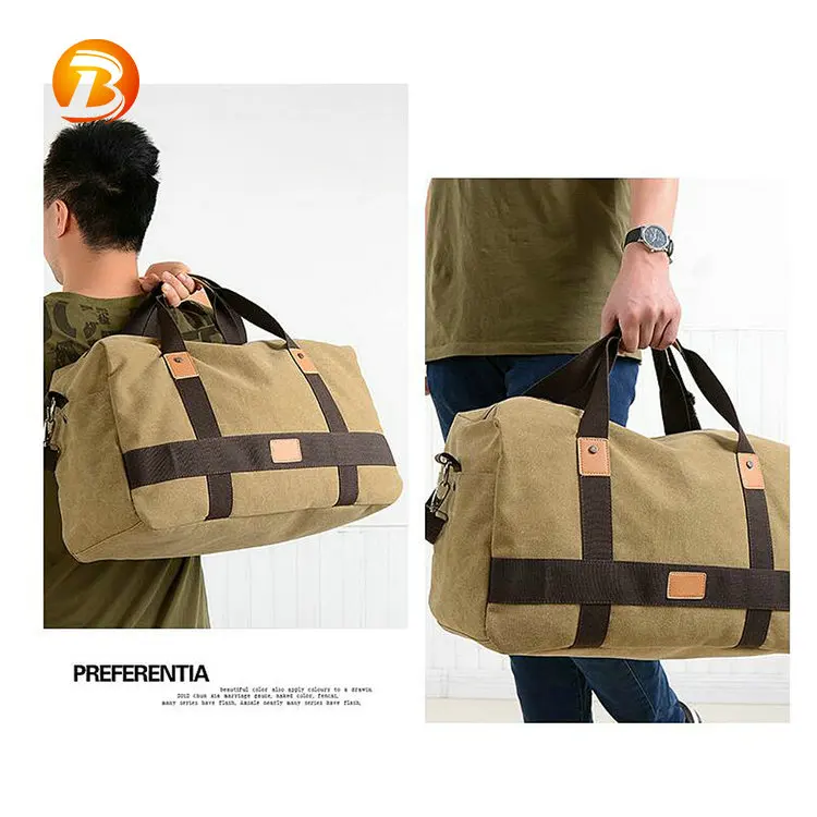 Moda Duffle Bag Homens Bolsa De Viagem 