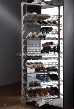 rotating shoe rack