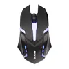 Ergonomic USB Wired Optical Mouse Mice with 7 Colors LED Backlight