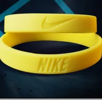 

debossed logo silicone sport wristband