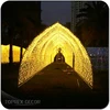 Innovative products in 2018 Led Flower Arch for Ramadan project event decor