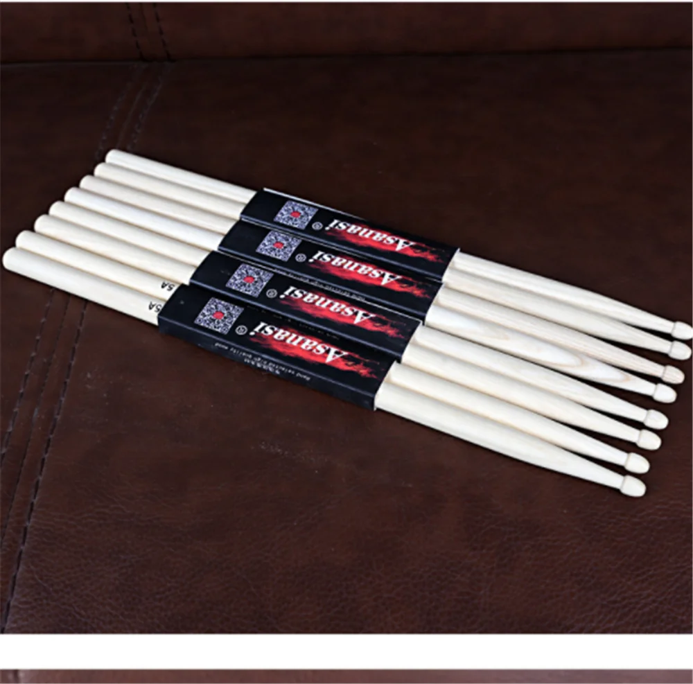 

Wholesale professional drum set sticks 5A hickory drumsticks high quality drum sticks hickory, Wood color