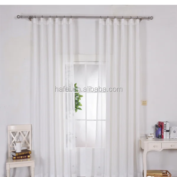 White Polyester Flame Retardant Fabric Kitchen Curtains Sets Buy
